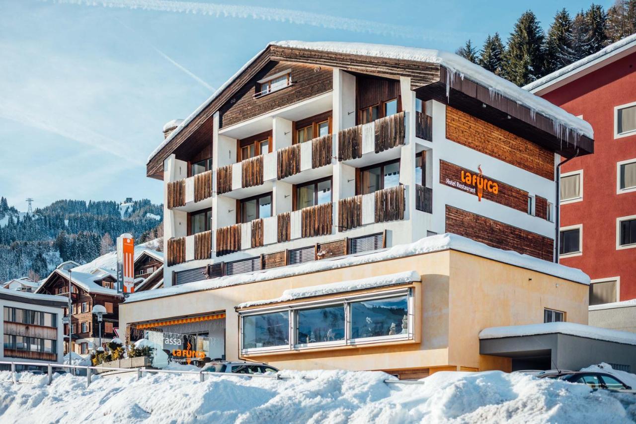 Hotel Restaurant La Furca Дизентис Екстериор снимка